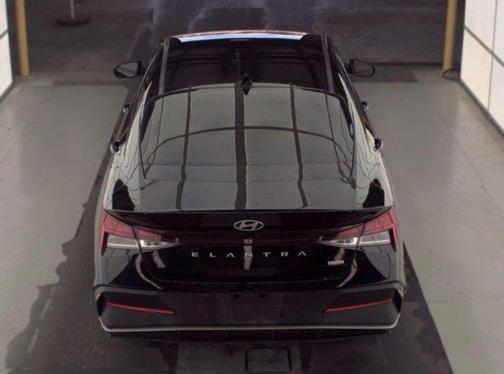 Black 2025 Hyundai ELANTRA HEV Blue