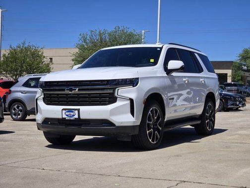 Summit White 2022 Chevrolet Tahoe RST