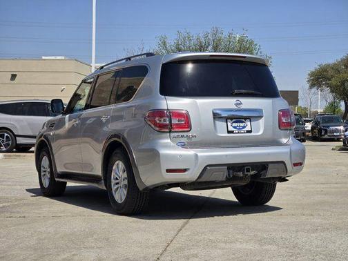 Brilliant Silver Metallic 2019 Nissan Armada SV