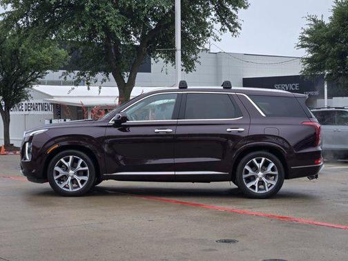 Burgundy 2021 Hyundai PALISADE Limited