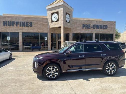 Burgundy 2021 Hyundai PALISADE Limited