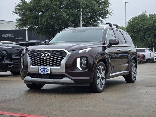 Burgundy 2021 Hyundai PALISADE Limited