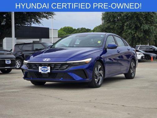 Intense Blue 2024 Hyundai ELANTRA SEL
