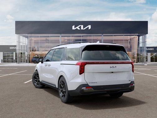 White Pearl 2026 Kia Carnival Hybrid SX