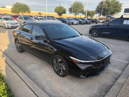 Black 2024 Hyundai ELANTRA HEV Limited