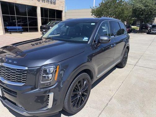 Gray 2021 Kia Telluride SX