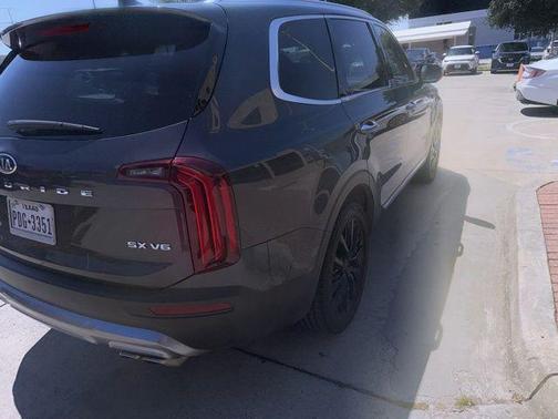 Gray 2021 Kia Telluride SX