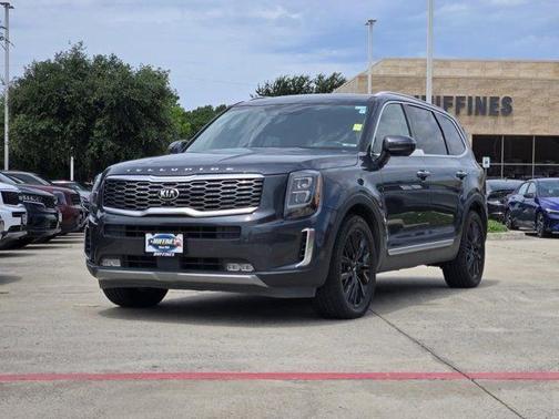 Gray 2021 Kia Telluride SX