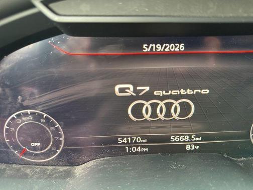 Glacier White Metallic 2019 Audi Q7 45 Premium Plus