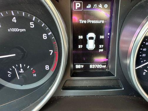 Marlin Blue 2017 Hyundai Santa Fe Sport 2.4L