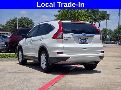 White Diamond Pearl 2015 Honda CR-V EX-L