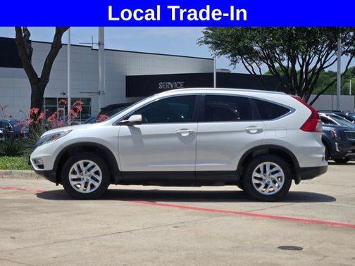 White Diamond Pearl 2015 Honda CR-V EX-L