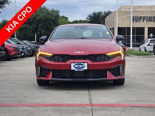 Red 2025 Kia K5 GT-Line