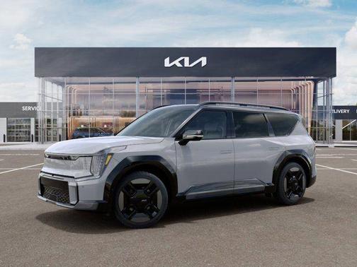 Gray 2026 Kia EV9 GT-Line