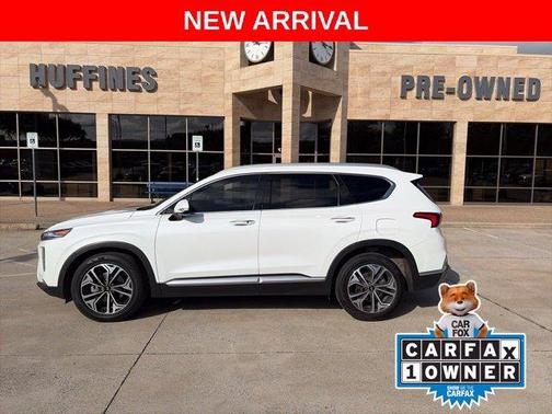 Quartz White 2019 Hyundai SANTA FE 2.0T Limited