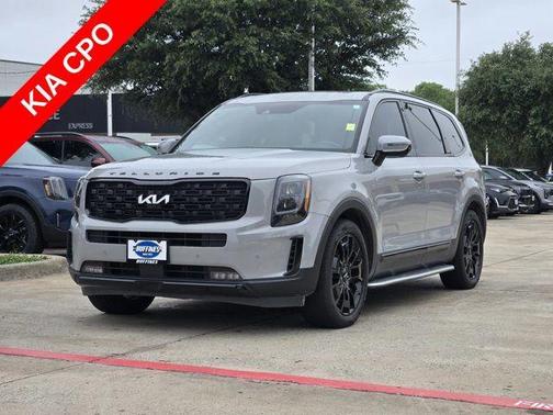 Gray 2022 Kia Telluride SX