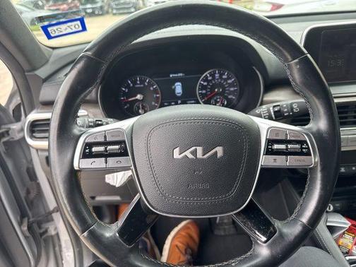 Gray 2022 Kia Telluride SX