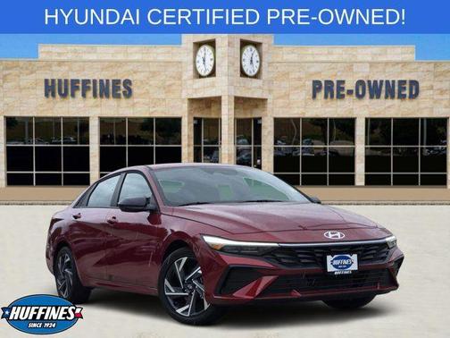 Red 2025 Hyundai ELANTRA SEL Sport