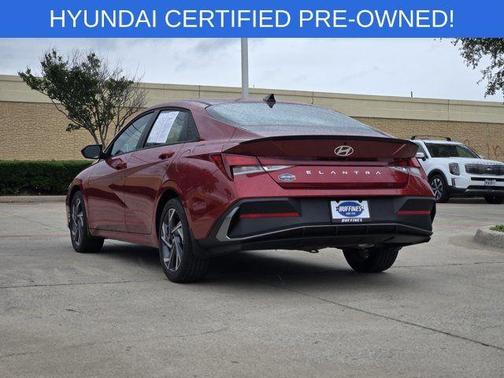 Red 2025 Hyundai ELANTRA SEL Sport