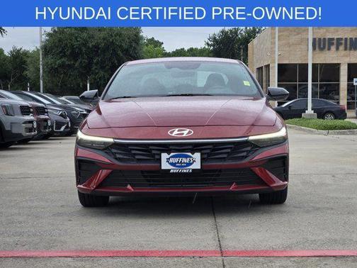 Red 2025 Hyundai ELANTRA SEL Sport