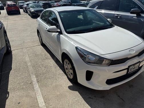 Clear White 2018 Kia Rio S