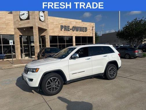 Bright White Clearcoat 2020 Jeep Grand Cherokee Limited