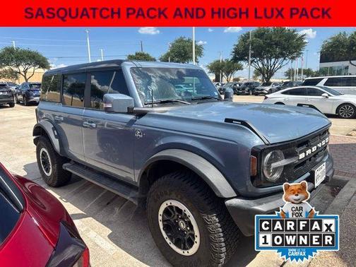 Azure Gray Metallic 2024 Ford Bronco Outer Banks