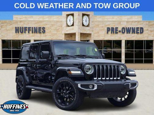 Black Clearcoat 2021 Jeep Wrangler Unlimited 4xe Sahara