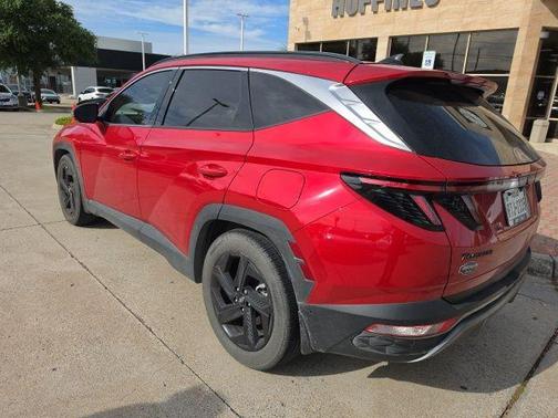 Calypso Red 2022 Hyundai TUCSON Limited