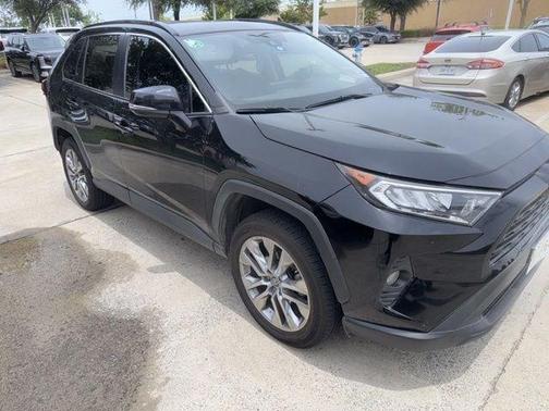 Midnight Black Metallic 2019 Toyota RAV4 XLE Premium