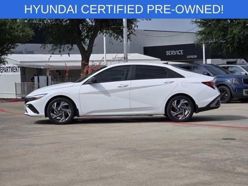 White 2025 Hyundai ELANTRA SEL Sport