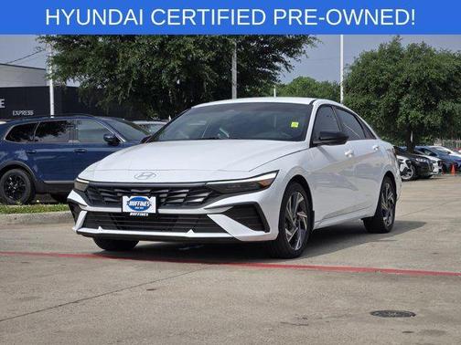 White 2025 Hyundai ELANTRA SEL Sport