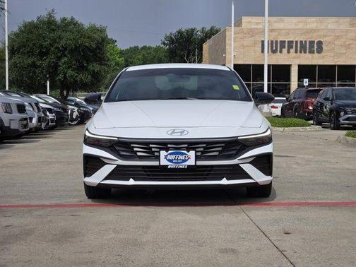 White 2025 Hyundai ELANTRA SEL Sport
