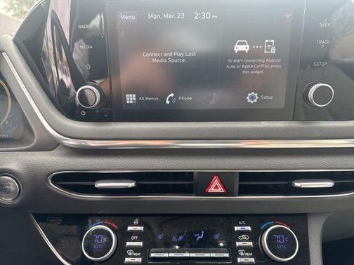 Quartz White 2020 Hyundai SONATA SEL