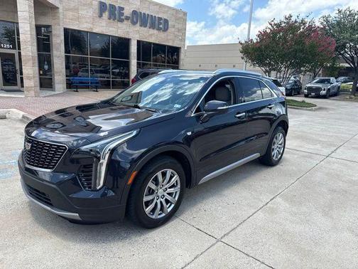 Galactic Gray 2023 Cadillac XT4 Premium Luxury