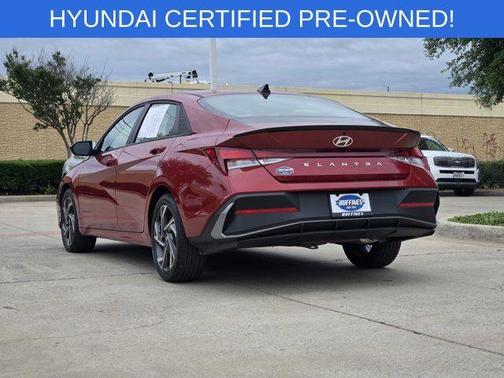 Red 2025 Hyundai ELANTRA SEL Sport