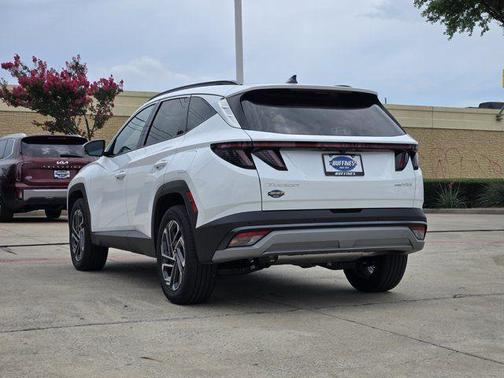 White Pearl 2025 Hyundai TUCSON Hybrid Limited