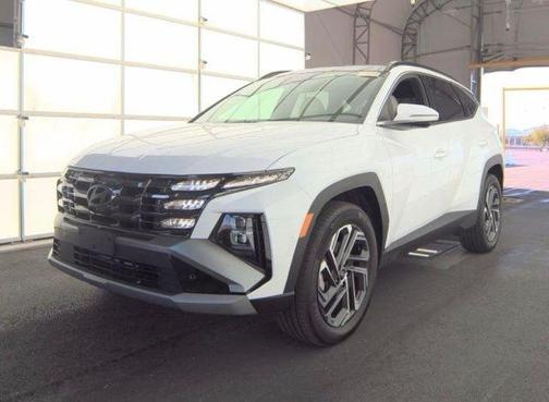 White Pearl 2025 Hyundai TUCSON Hybrid Limited