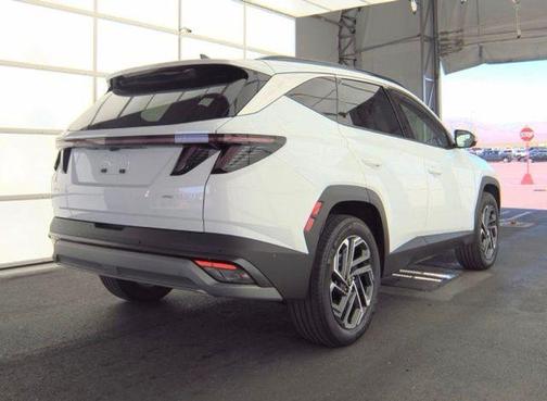 White Pearl 2025 Hyundai TUCSON Hybrid Limited