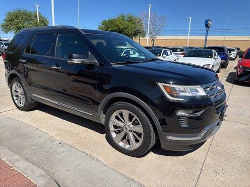 Agate Black Metallic 2019 Ford Explorer Limited