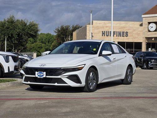 White 2025 Hyundai ELANTRA HEV Blue