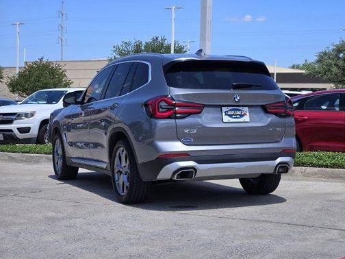 Skyscraper Gray Metallic 2024 BMW X3 xDrive30i