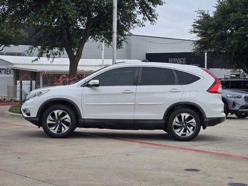 White 2015 Honda CR-V Touring