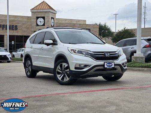 White 2015 Honda CR-V Touring