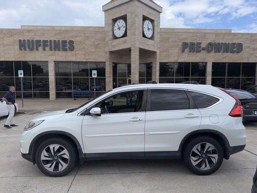 White 2015 Honda CR-V Touring