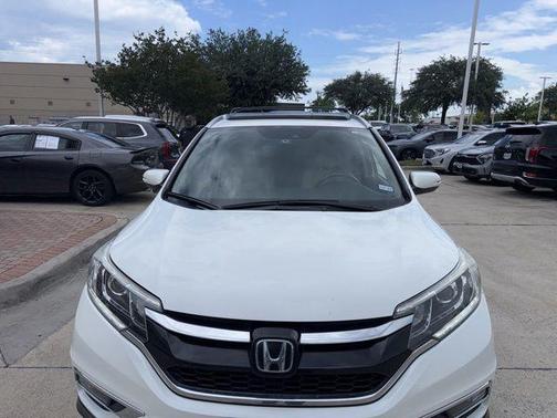 White 2015 Honda CR-V Touring