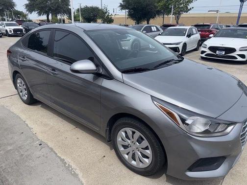 Gray 2022 Hyundai Accent SE