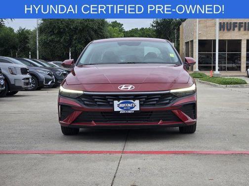 Red 2025 Hyundai ELANTRA SE