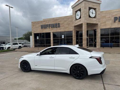 Summit White 2021 Cadillac CT4 V-Series