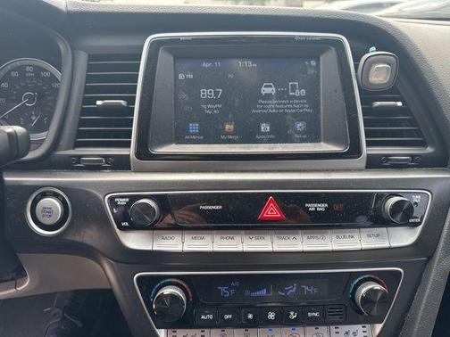 Scarlet Red 2018 Hyundai SONATA Limited